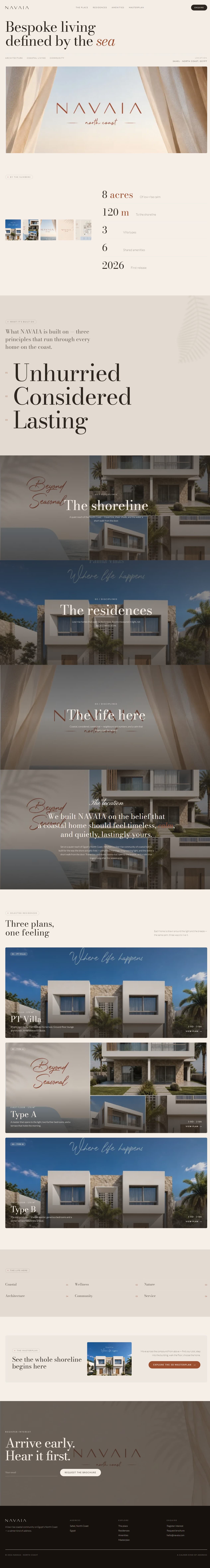 Preview of The Studio homepage layout