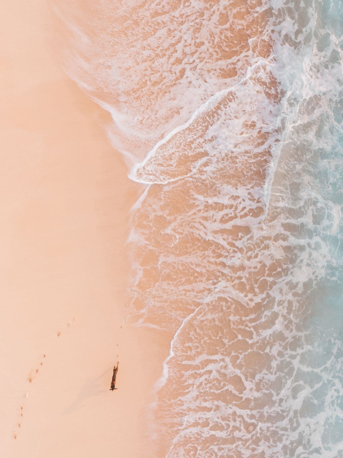 Into the water